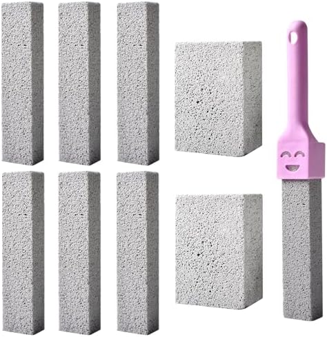 Sankoly 9 Pack Pumice Stones with Handle for Cleaning