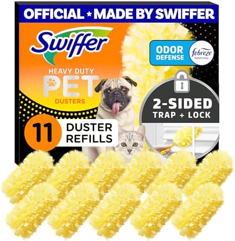 Swiffer Pet Heavy Duty Dusters with Febreze Odor Defense 11 Count