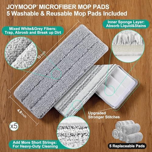 JOYMOOP Mop and Bucket with Wringer Set