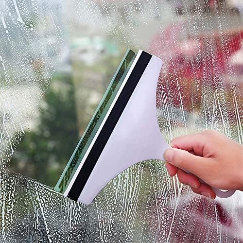 Silicone Squeegee for Shower Glass Doors and Windows Blue