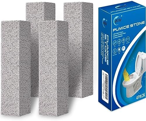 4TH Pumice Stone Toilet Bowl Cleaner - 4 Pack