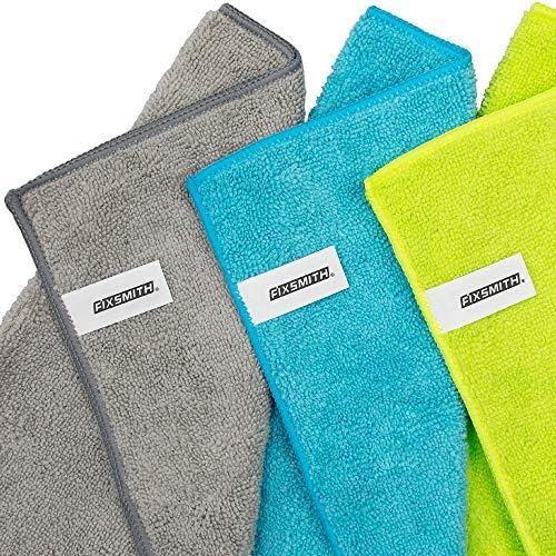 FIXSMITH Microfiber Cleaning Cloths - 8 Pack 12x16 Inches 1