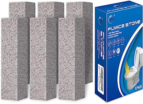 4TH Pumice Stone 6 Pack - Limescale Rust Remover