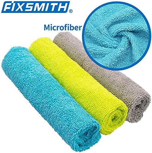 FIXSMITH Microfiber Cleaning Cloths - 8 Pack 12x16 Inches 1