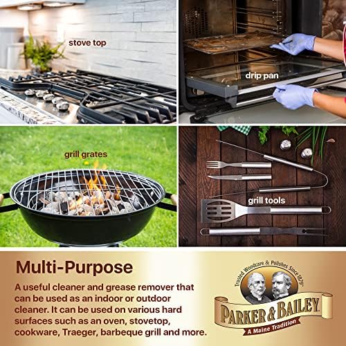 Parker Bailey Heavy Duty BBQ Grill Cleaner Degreaser